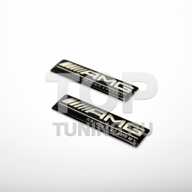 3D шильдики Mercedes-Benz AMG SLK Webspecial 60x14 на Mercedes