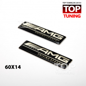 3D шильдики Mercedes-Benz AMG SLK Webspecial 60x14 на Mercedes