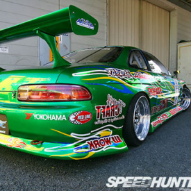 Задняя юбка - Обвес BN Sports на Toyota Soarer III (3)