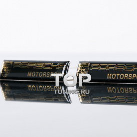 3D шильдики 60x14 на Porsche