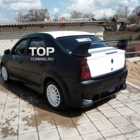 Задний бампер Power DM на Renault Logan