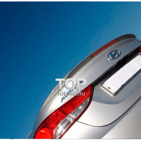 Спойлер крышки багажника M&D LED на Hyundai Elantra 5 (Avante MD)