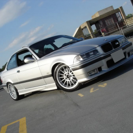 Нижние реснички M-Style на BMW 3 E36