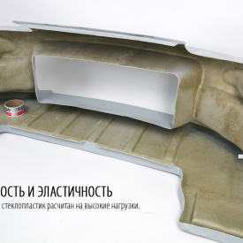 Передний бампер Triada на Toyota Supra 80