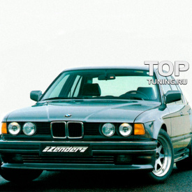 Накладки на пороги Zender на BMW 7 E32