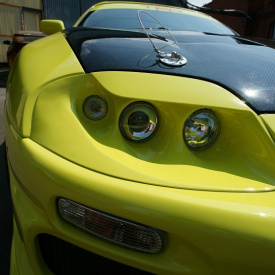 Передняя модульная оптика TOP Style на Toyota Supra 80