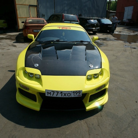 Передняя модульная оптика TOP Style на Toyota Supra 80