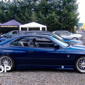 Накладки на пороги Rieger на BMW 8 E31