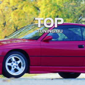 Накладки на пороги Rieger на BMW 8 E31