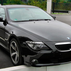Штатный капот на BMW 6 E63