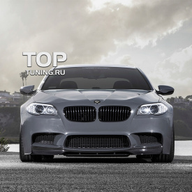 Передний бампер M5 на BMW 5 F10