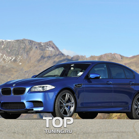 Передний бампер M5 на BMW 5 F10