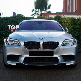 Передний бампер M5 на BMW 5 F10