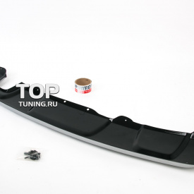 Защита заднего бампера на Renault Duster 1