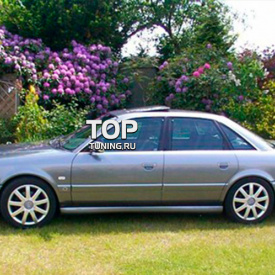 Накладка на передний бампер GT на Audi 100 C4