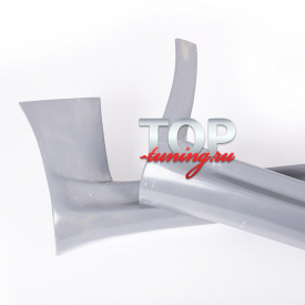 Накладки порогов GT на Audi 80 B3