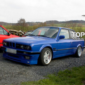 Накладки на пороги Zender Coupe на BMW 3 E30