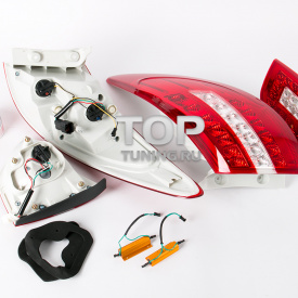 Светодиодные задние фары AMG Style NEW - Red на Hyundai ix35