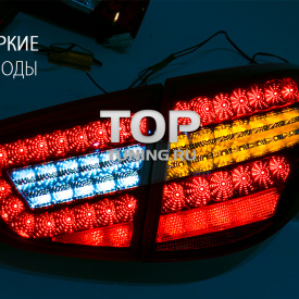 Светодиодные задние фары AMG Style NEW - Red на Hyundai ix35