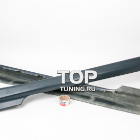 Накладки на пороги OPC Line на Opel Corsa D