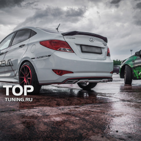 Аэродинамический обвес Zeus на Hyundai Solaris