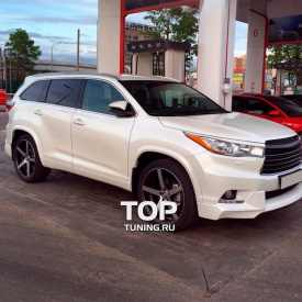 Реснички Zeus на Toyota Highlander 3