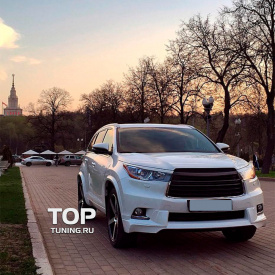 Реснички Zeus на Toyota Highlander 3