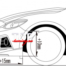 Передний бампер AUTOEXE на Mazda 6 GJ