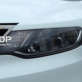 Реснички (рестайлинг) на Kia Rio 3