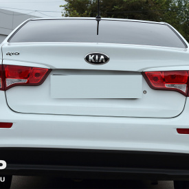 Реснички на задние фонари (Рестайлинг) на Kia Rio 3