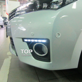 Дневные ходовые огни LED Star на Toyota Corolla E160