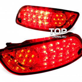 Светодиодные стоп-сигналы LED Star на Hyundai Santa Fe 2 (CN)