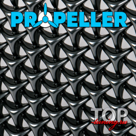 1 Top Propeller Setka Tuning v Bamper Radiator