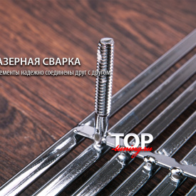 Решетка в бампер PREMIUM на Hyundai i40