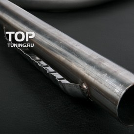 Раздвоенный выхлоп на Toyota Land Cruiser 200