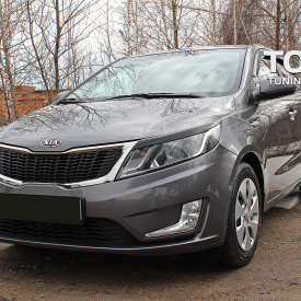 Реснички GT на Kia Rio 3