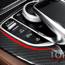 Защитные пластины на консоль торпеды 3D Shield на Mercedes E-Class W213