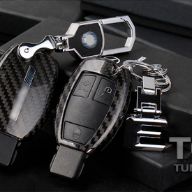 Карбоновый чехол для смарт ключа AMG на Mercedes