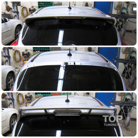 Тюнинг - Спойлер RS дорестайлинг на Ford Focus 3