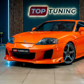 Передний бампер Warrior на Hyundai Tiburon Coupe GK