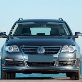 Накладка на передний бампер R-Line на VW Passat B6