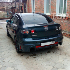 Аэродинамический обвес Raven на Mazda 3 BK