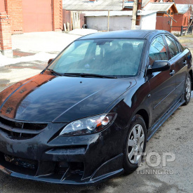 Аэродинамический обвес Raven на Mazda 3 BK