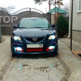 Передний бампер Raven на Mazda 3 BK