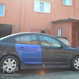 Задний бампер Raven на Mazda 3 BK