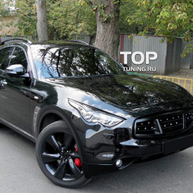 Решетка радиатора Sport на Infiniti QX70 (FX35, 37, 50)