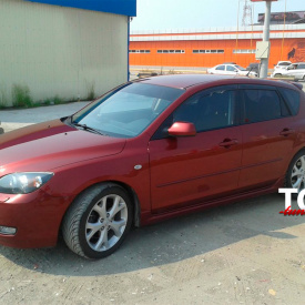 Заглушки омывателей фар на Mazda 3 BK