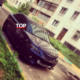 Решетка радиатора Liberty на Mazda 3 BK