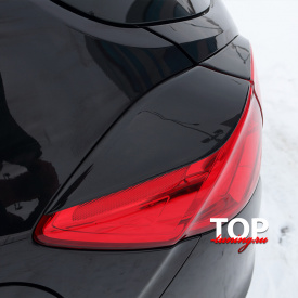 Реснички на задние фонари X-Force на Kia Ceed 2