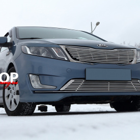 Реснички (дорестайлинг) на Kia Rio 3